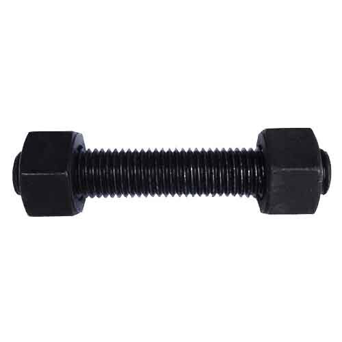 1-1/4"-8 X 9" A193-B7M Stud w/ 2 each A194-2HM Heavy Hex Nuts, Plain