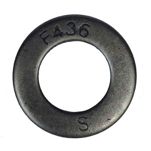 A325FW118PD 1-1/8" F436 Structural Flat Washer, Hardened, Plain, USA