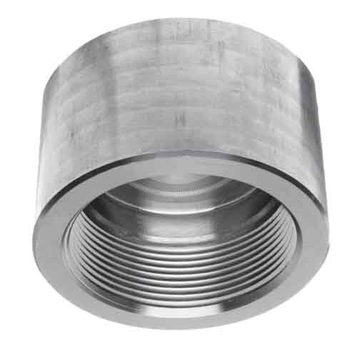 CAP18FT3S316 1/8" Cap, Forged, Threaded, Class 3000, T316/316L Stainless