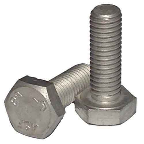 B8HHB785 7/8"-9 X 5"  A193-B8 Heavy Hex Bolt, 304 Stainless