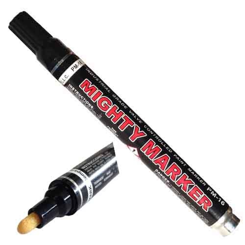 Permanent Paint Marker | White | 2.3mm Valve Tip | Mighty Marker® PM-16