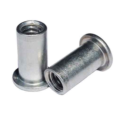 49221 #8-32 Rivet Nut, (.075/.120 Grip), Aluminum