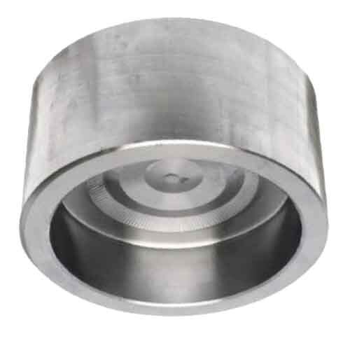 CAP1FSW3S304 1" Cap, Forged, Socket Weld, Class 3000, T304/304L Stainless