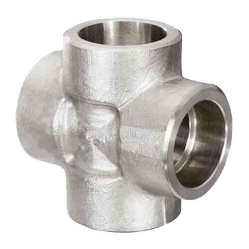CRS112FSW3S316 1-1/2" Cross, Forged, Socket Weld, Class 3000, T316/316L Stainless