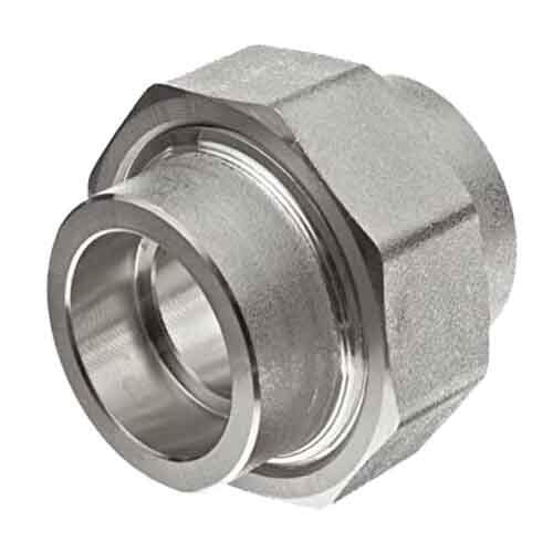 UN14FSW3S316 1/4" Union, Forged, Socket Weld, Class 3000, T316/316L Stainless