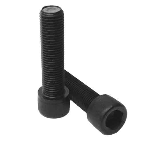 SCSF0101 #10-32 X 1" Socket Head Cap Screw (A574), Fine, Alloy, Black Oxide