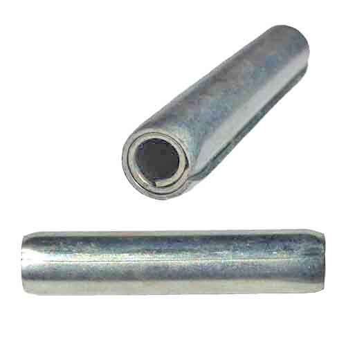 CSP516178 5/16" X 1-7/8" Coiled Spring Pin, Standard, Carbon Steel, Zinc