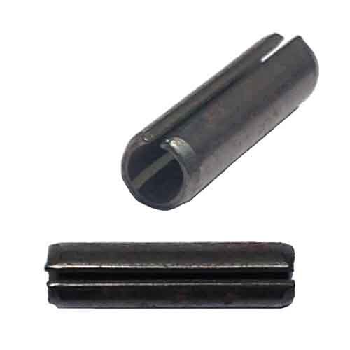MSP3.510P M3.5X 10 mm Slotted Spring Pin, Carbon Steel, Plain