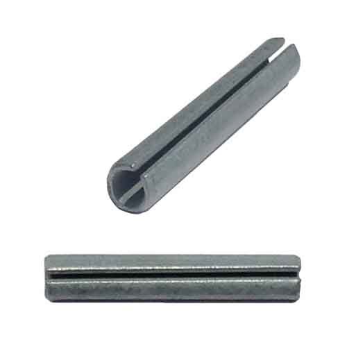 SP14112 1/4" X 1-1/2" Slotted Spring Pin, Carbon Steel, Zinc