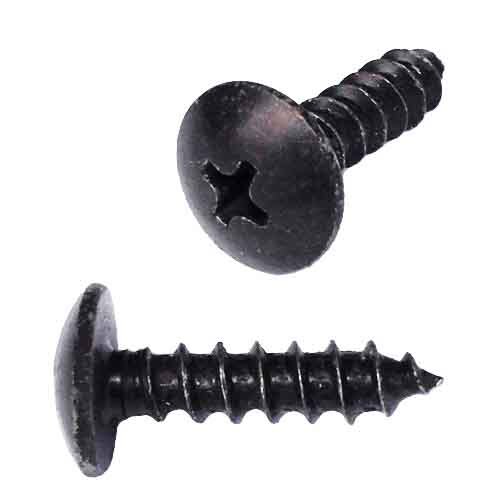 TPTS612BZ #6 X 1/2" Truss Head, Phillips, Tapping Screw, Type A, Black Zinc