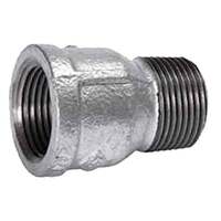 1/2" Extension Piece, Malleable 150#, Galvanized