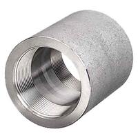 REDCP112FT3S304 1" x 1/2" Reducing Coupling, Forged, Threaded, Class 3000, T304/304L Stainless