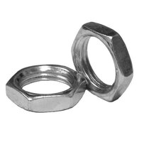 HPN012NP #12-24  Hex Panel Nut, Coarse, Nickel Plated