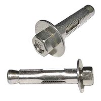 1/2" X 4" Sleeve Anchor, Hex Nut, Stainless