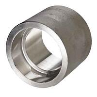 REDCP1238FSW3S304 1/2" x 3/8" Reducing Coupling, Forged, Socket Weld, Class 3000, T304/304L Stainless