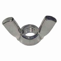WN38S 3/8"-16 Wing Nut, Cold Forged, Coarse, 18-8 Stainless